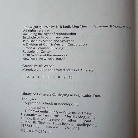 A gardeners book of needlepoint - Picture 4 of 11